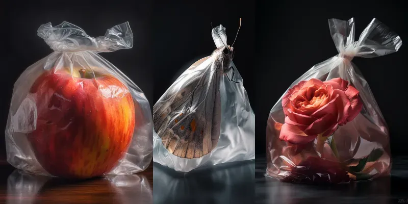 Realistic Bags With Insides generated by undefined