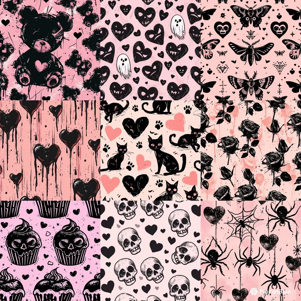 Horror Valentnes Spooky Valentne Prnt Your Own Valentne Horror Valentne Template Dgtal