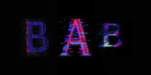 Stylized Typography Letter generated by dalle