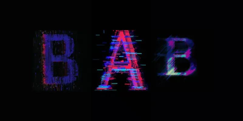 Stylized Typography Letter generated by undefined