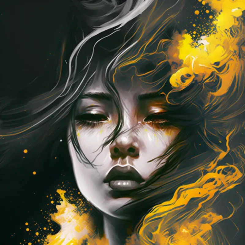Colorful Brush Strokes