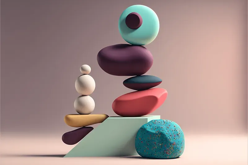 Abstract Organic Shapes