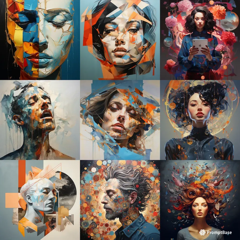 Abstracted Portrait