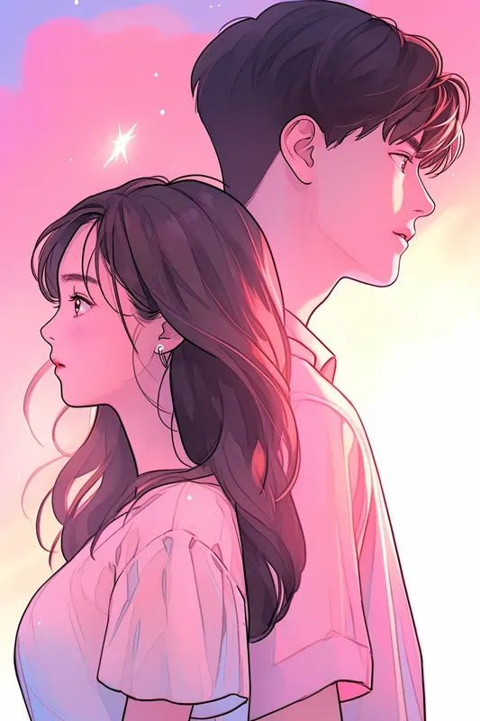 Kdrama Illustration Poster