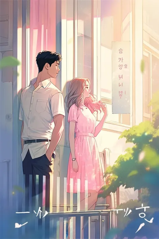 Kdrama Illustration Poster