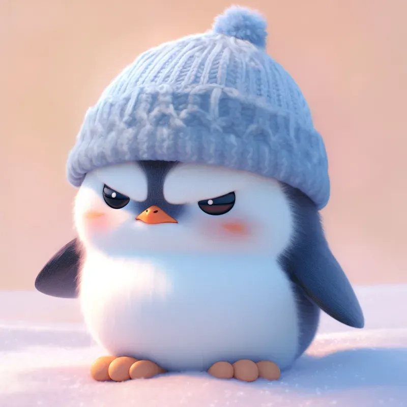 Chibi Frowning Animals