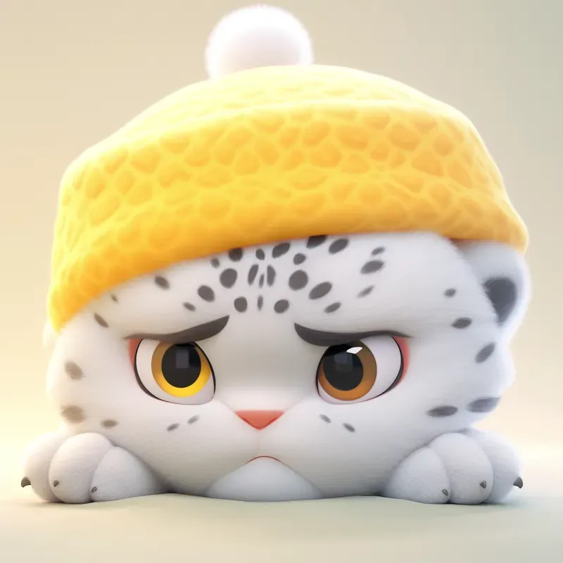 Chibi Frowning Animals