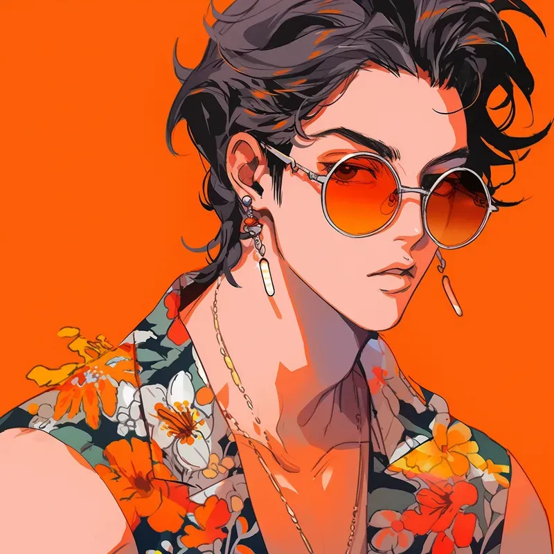 Retro Anime Portraits