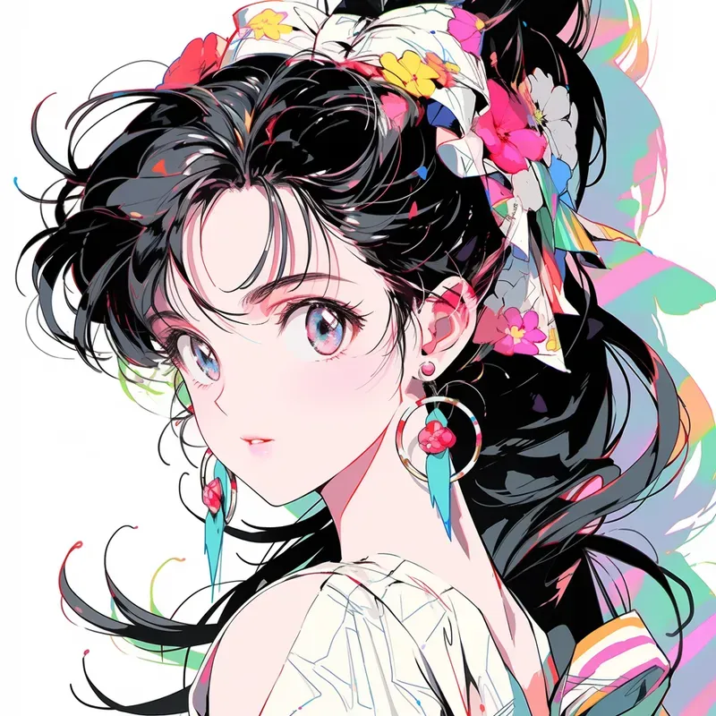 Retro Anime Portraits