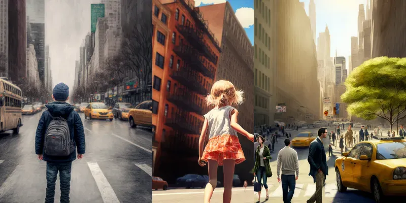 Walking Through Urban Environments generated by undefined