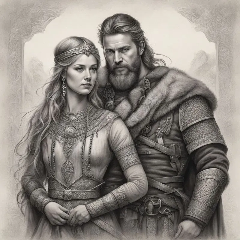 Pencil Sketches Of Cultural Splendor