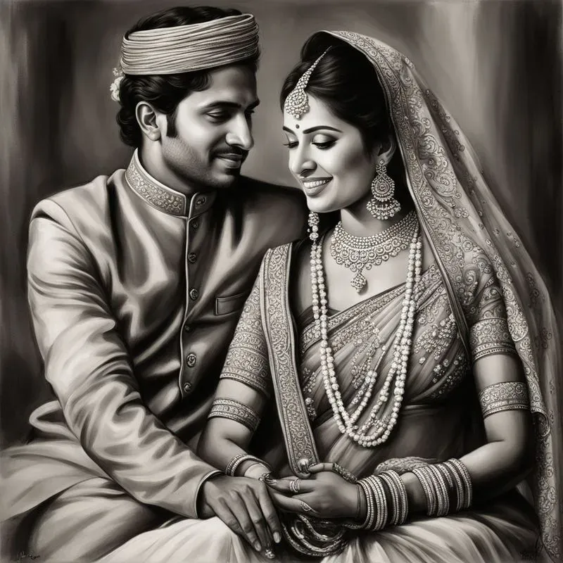 Pencil Sketches Of Cultural Splendor