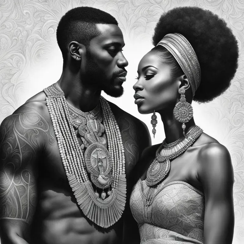 Pencil Sketches Of Cultural Splendor