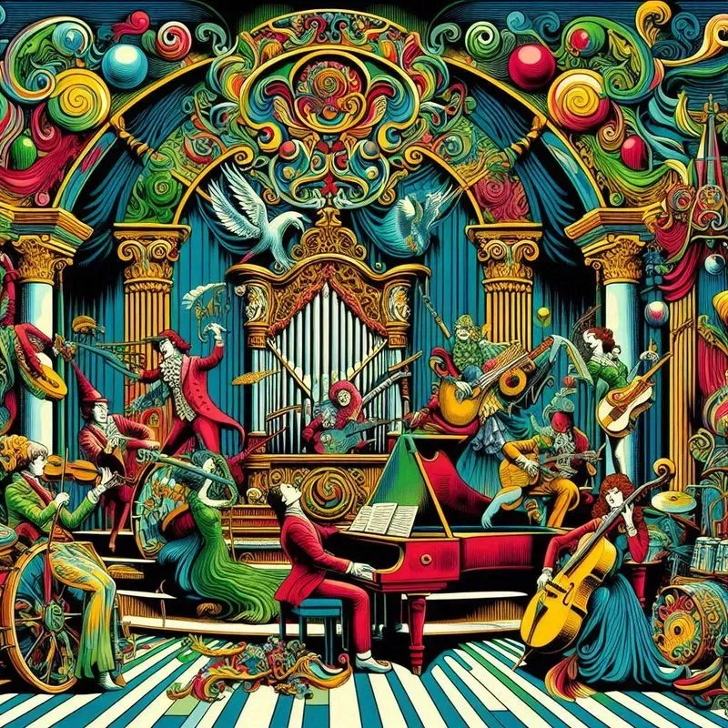 Surrealist Baroque Pop Art