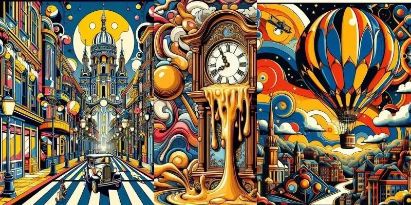 Surrealist Baroque Pop Art generated by undefined