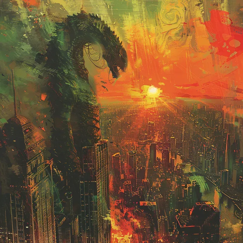 Psychedelic Apocalypse Rock Art