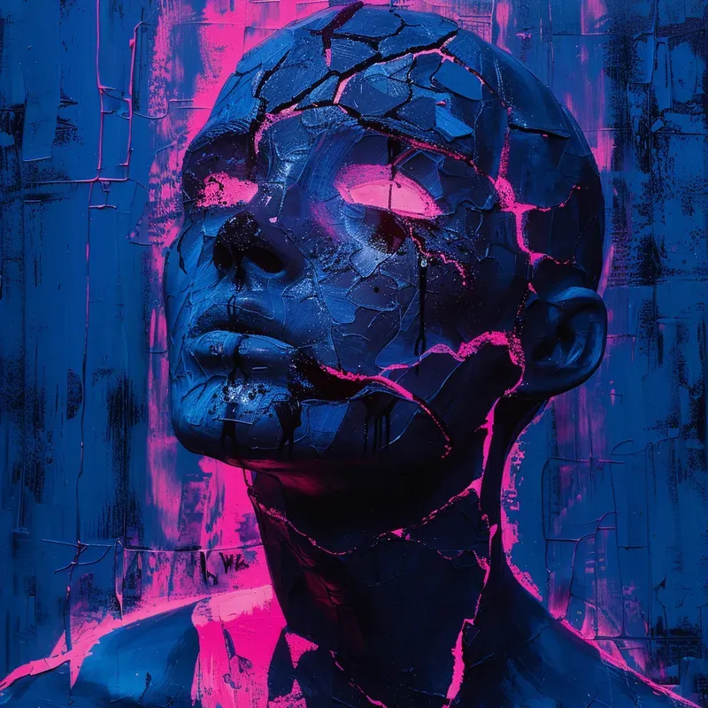 Psychedelic Apocalypse Rock Art