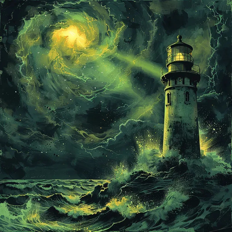 Psychedelic Apocalypse Rock Art