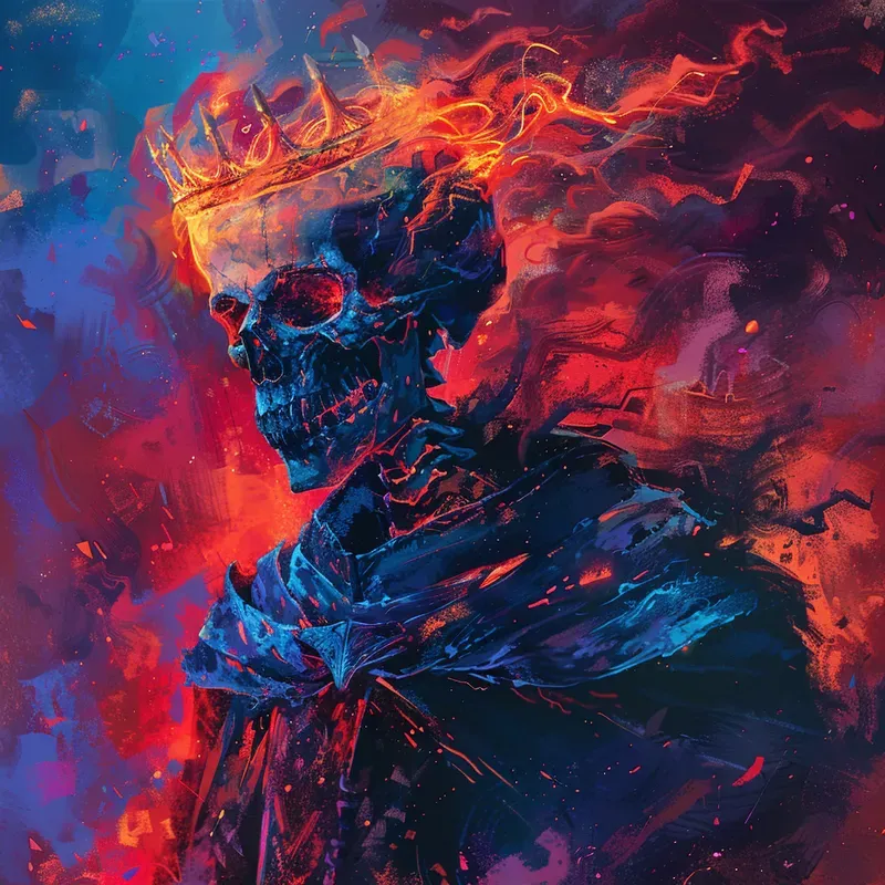 Psychedelic Apocalypse Rock Art