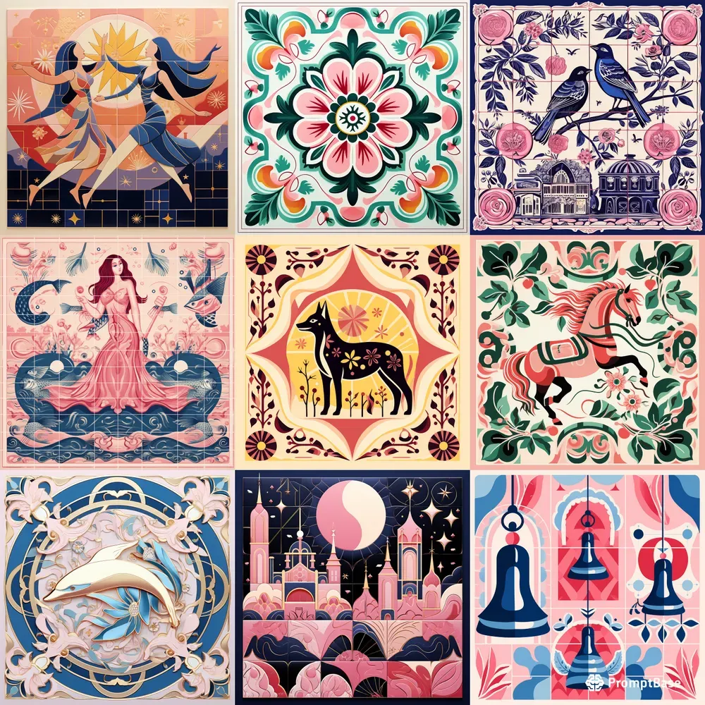 Contemporary Azulejos Tiles