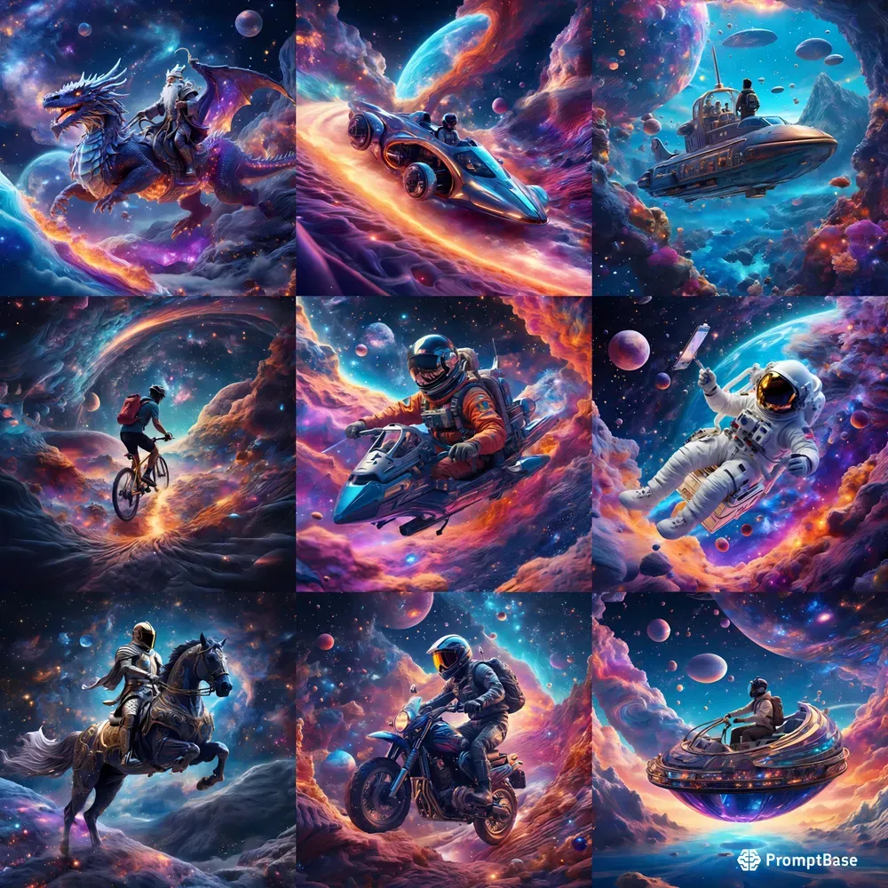 Cosmic Adventure Digital Art
