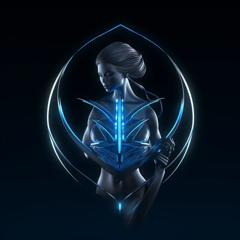 Greek Style Futuristic Logos