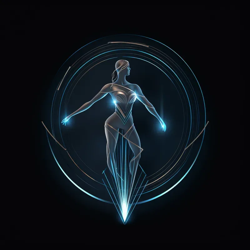 Greek Style Futuristic Logos