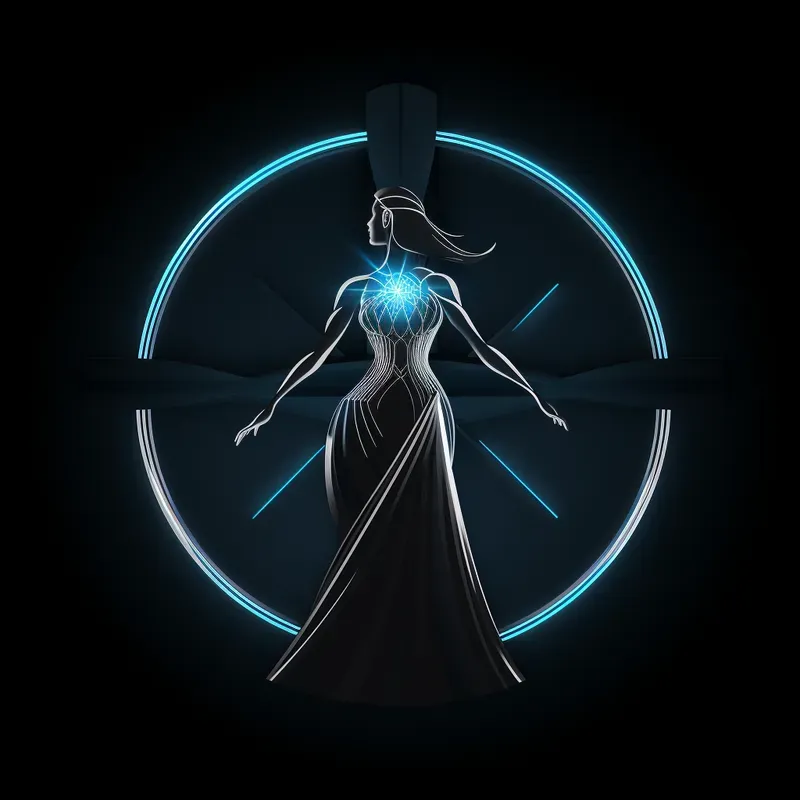 Greek Style Futuristic Logos