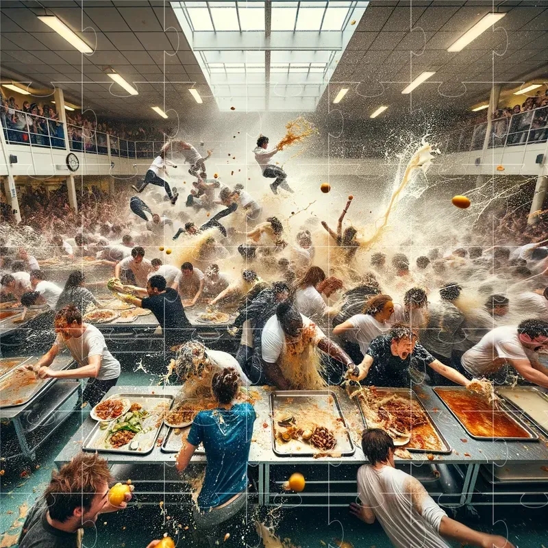 Cinematic Food Action Shots