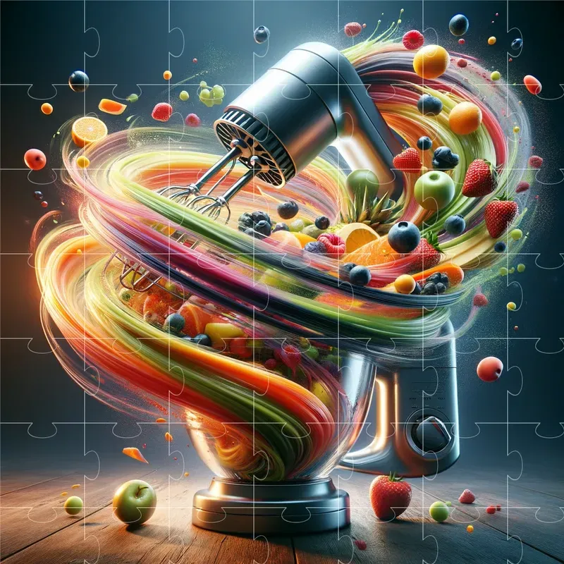 Cinematic Food Action Shots