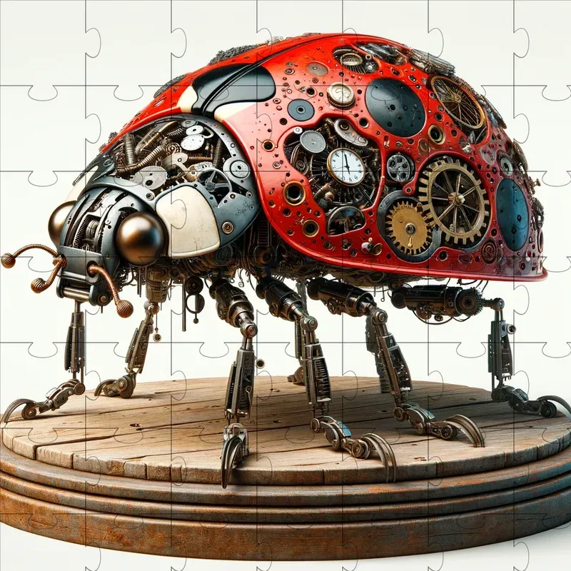 3D Clockwork Animals Insects