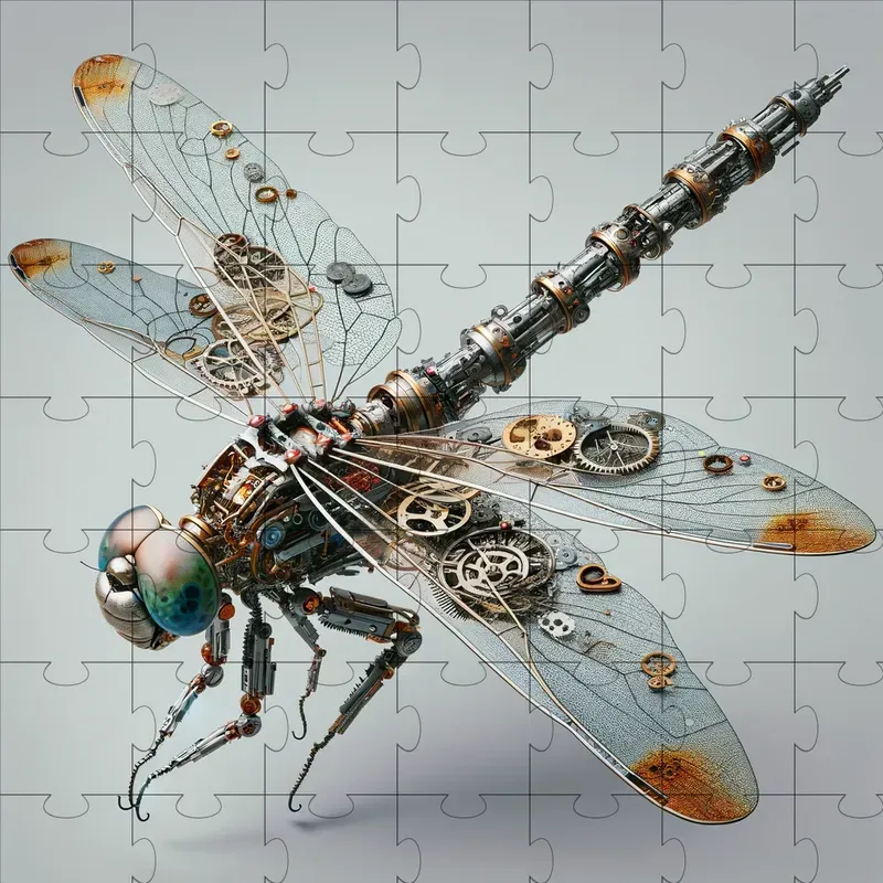 3D Clockwork Animals Insects