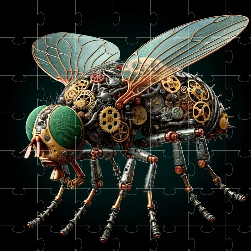 3D Clockwork Animals Insects