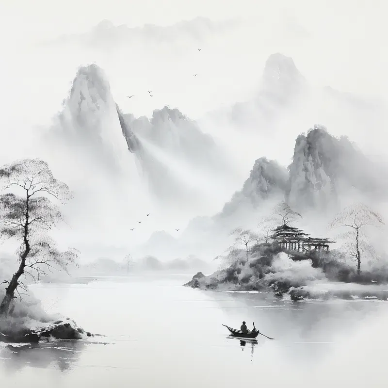 Traditional Chinese Ink Paintings