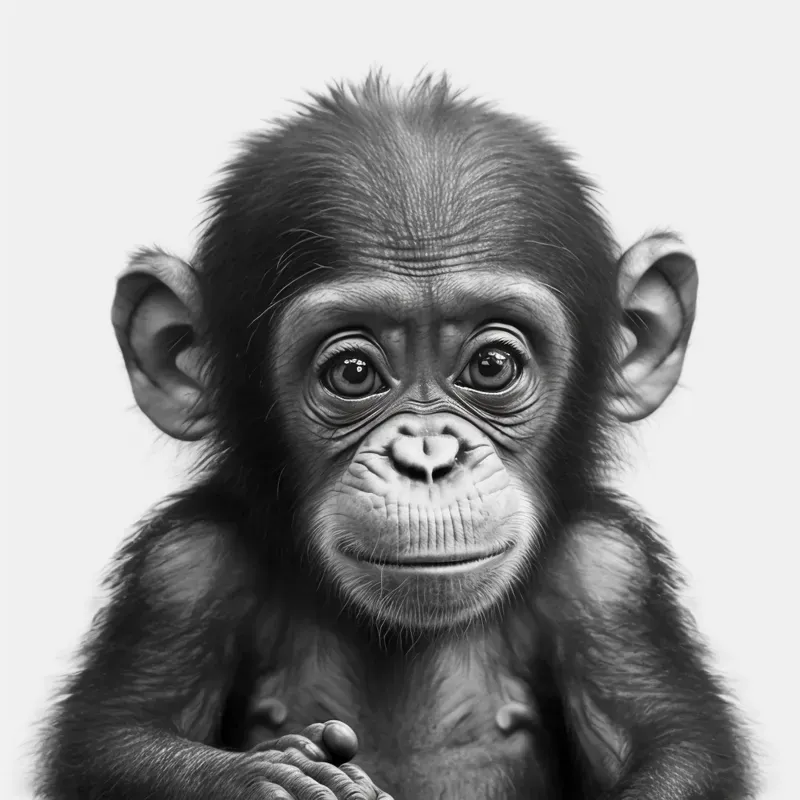 Cute Realistic Animal Sketch Art