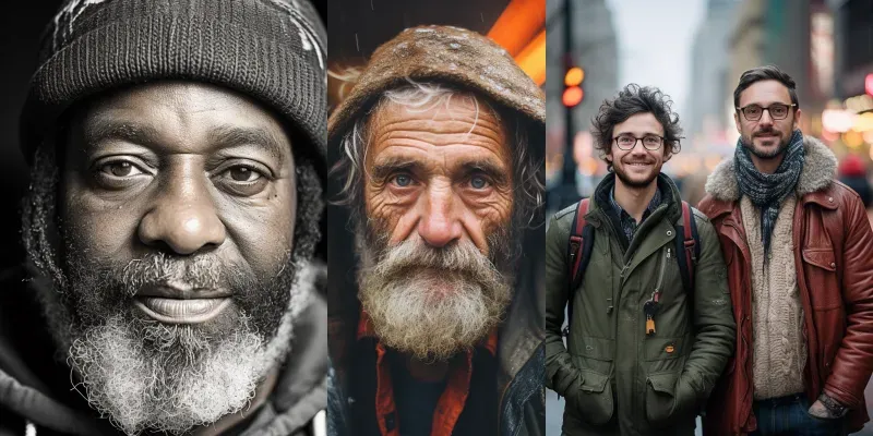 Humans Of New York Style Images generated by undefined