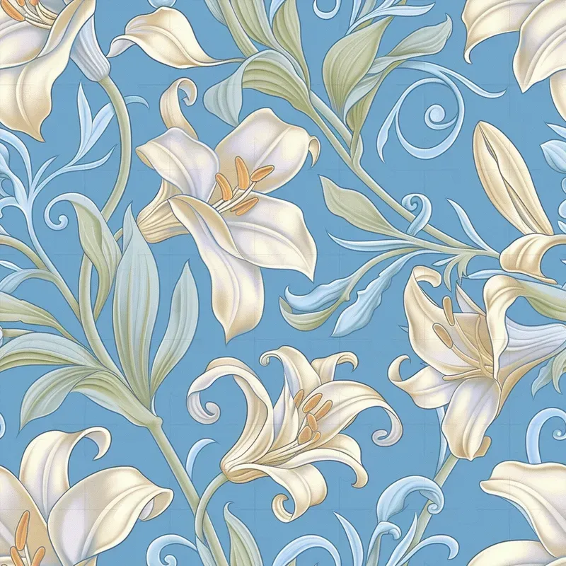 Seamless Timeless Floral Patterns