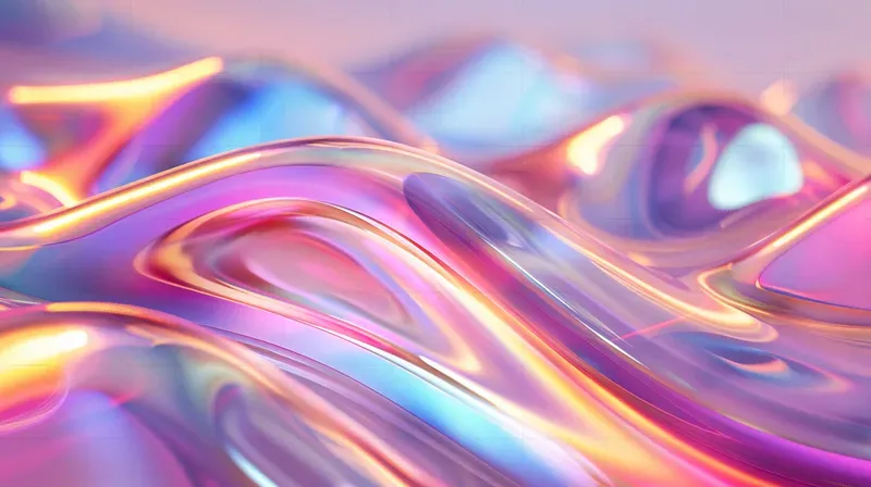 Abstract Hologram Texture Backgrounds