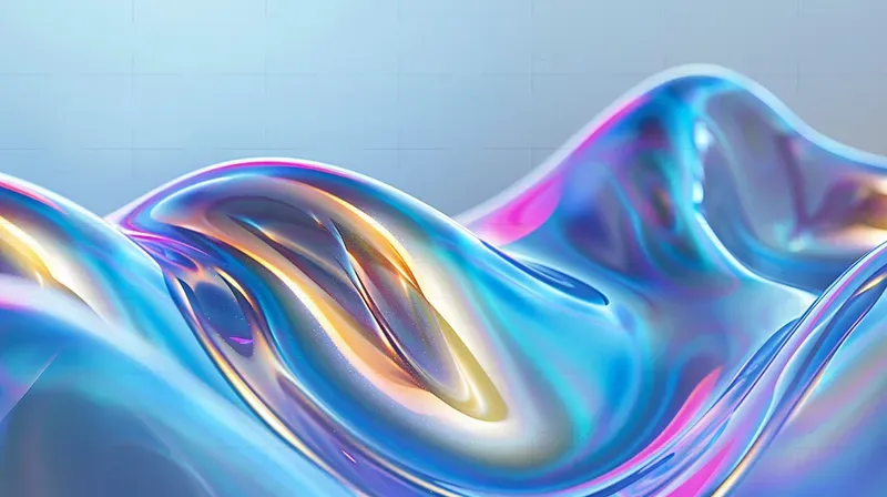 Abstract Hologram Texture Backgrounds