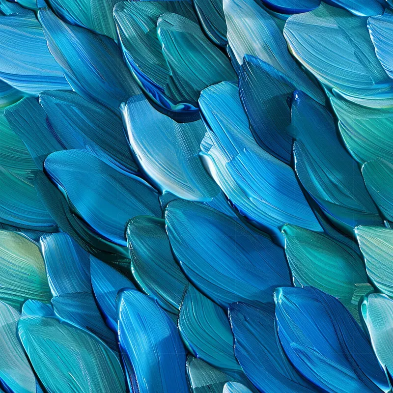 Abstract Flat Brushstrokes Patterns
