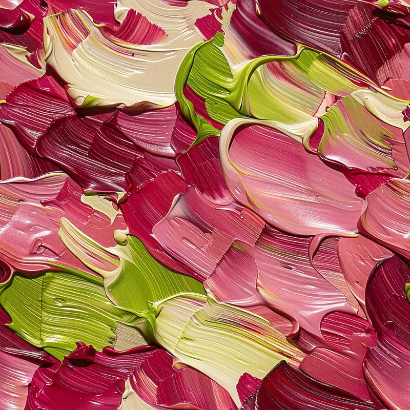 Abstract Flat Brushstrokes Patterns