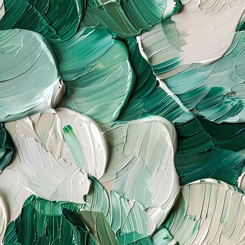 Abstract Flat Brushstrokes Patterns