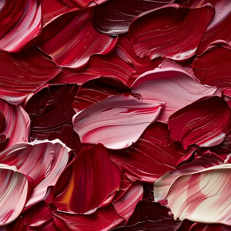 Abstract Flat Brushstrokes Patterns
