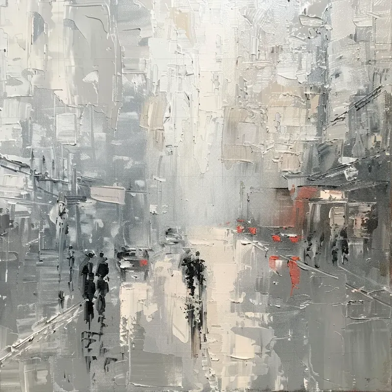 Simple And Delicate Impasto Paintings