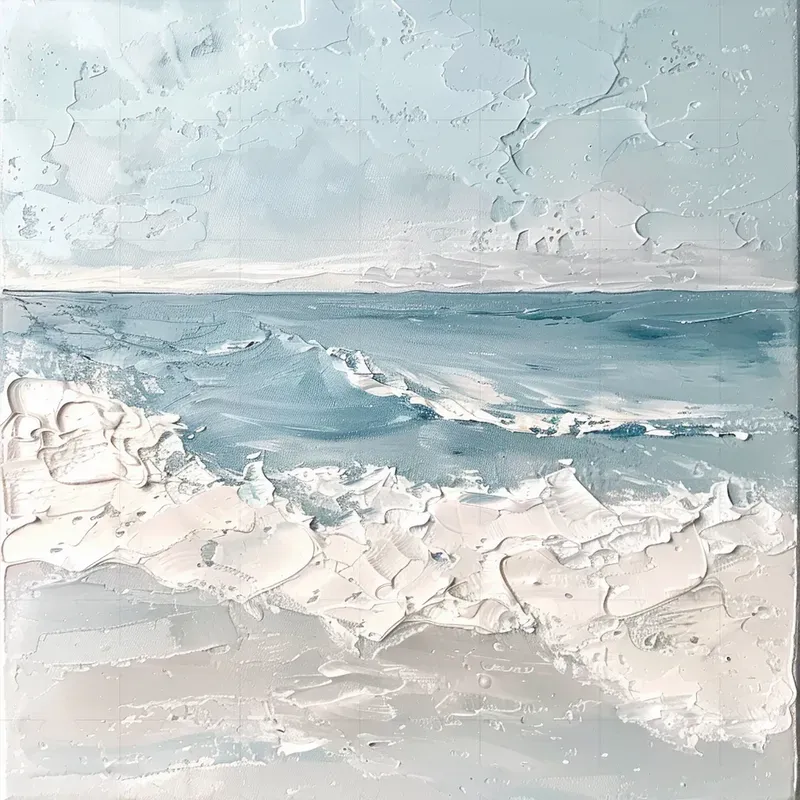 Simple And Delicate Impasto Paintings