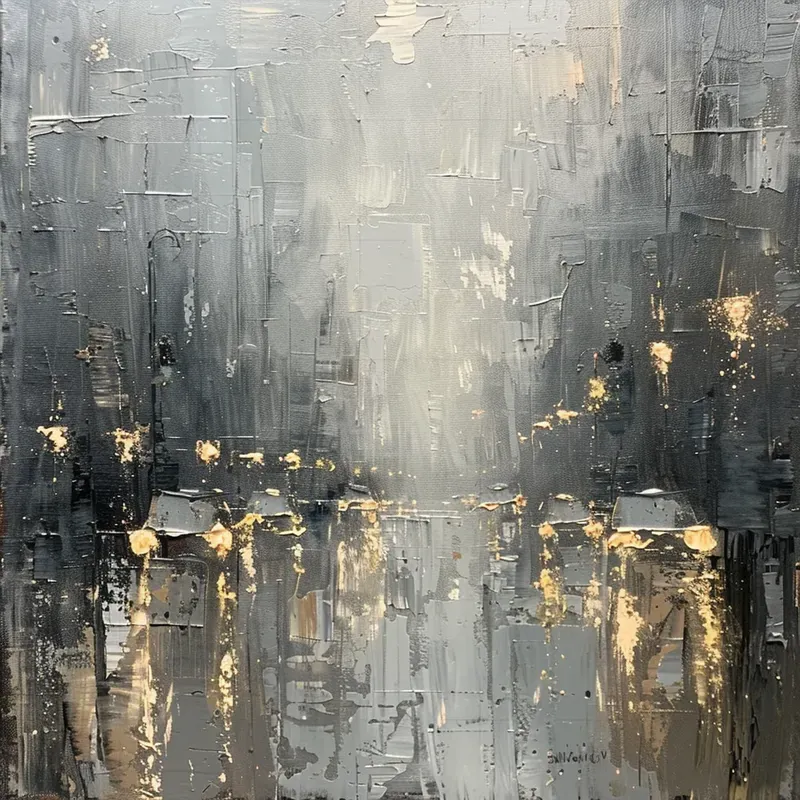 Simple And Delicate Impasto Paintings