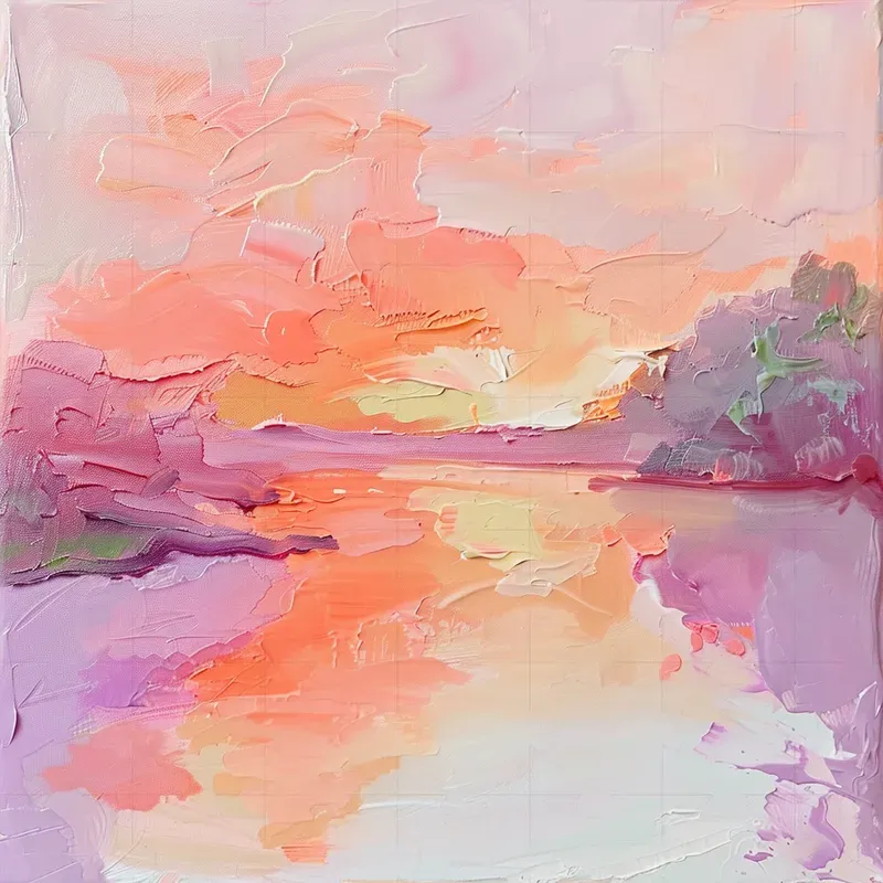 Simple And Delicate Impasto Paintings