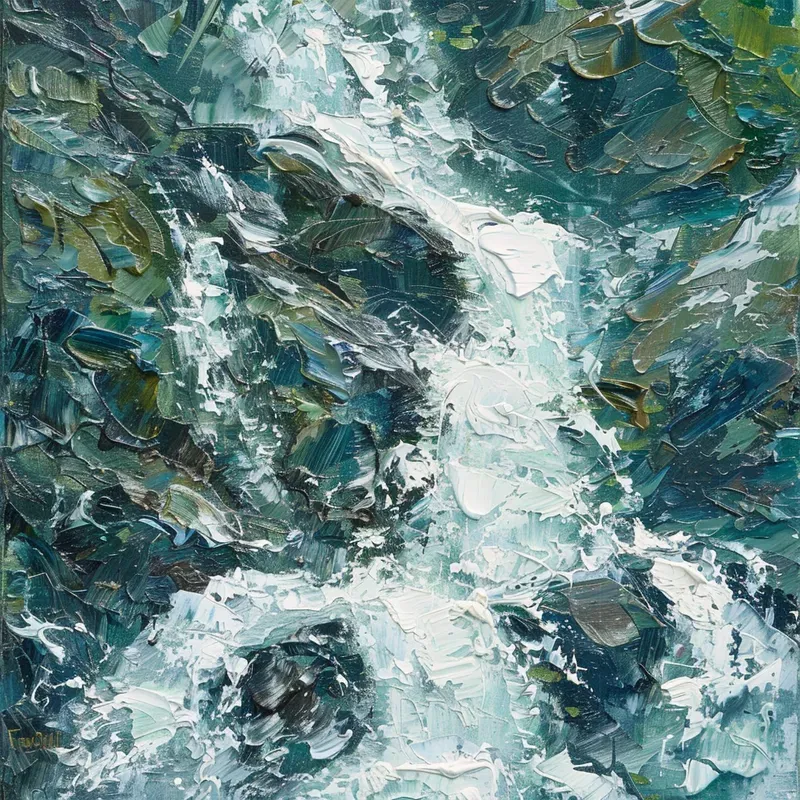 Simple And Delicate Impasto Paintings