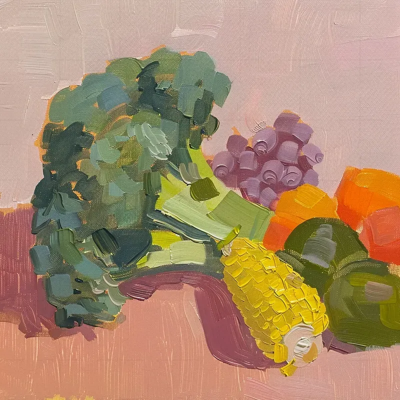 Simple Still Life Oil Paintings