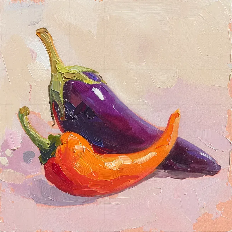 Simple Still Life Oil Paintings